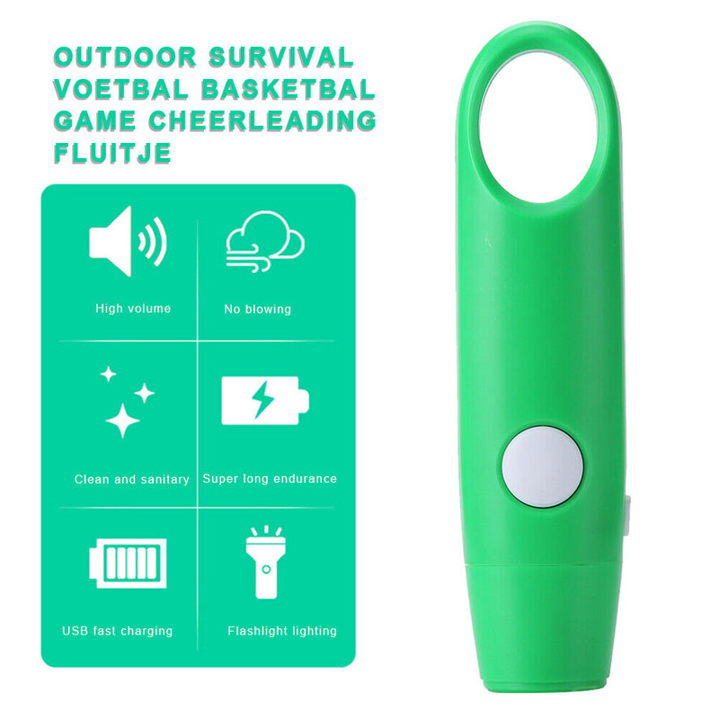Practical Electric Whistle Referee Tones Survival Football Basketball Whistle