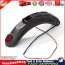 Electric Scooter Fender for Kugoo S1 S2 S3 Skateboard Mudguard + Tail Lamp Newly