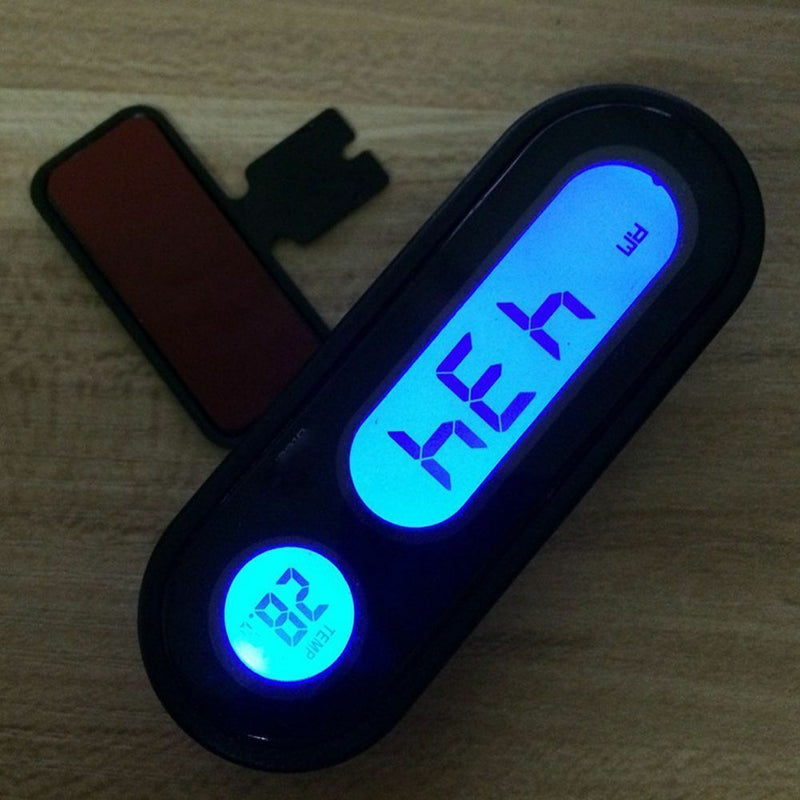 Styling Auto Dashboard Clocks Car Electronic Clock Auto Thermometer Time Watch