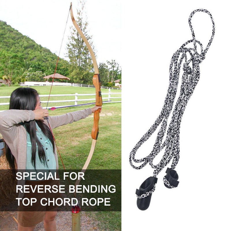 Universal Archery Stringer Recurve Compound Bow String Install Tool Rope Co
