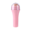Face Oil Absorbing Roller T-zone Massage Volcanic Stone Skin Care (Pink) Newly
