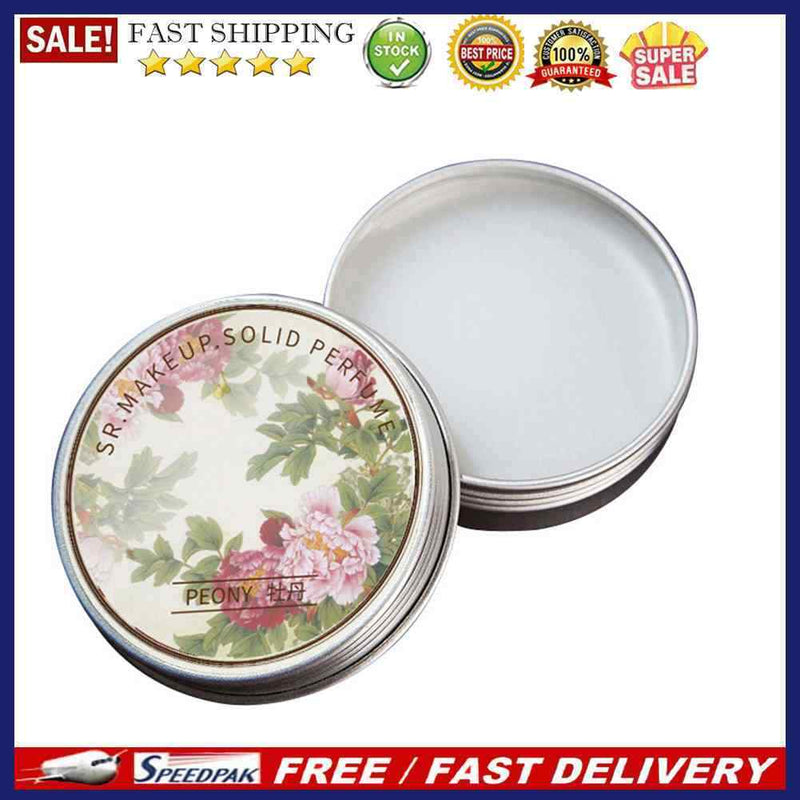 Women Solid Perfume Portable Balm Long-Skin Fragrance Body Lasting Solid Loti