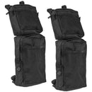 Black Wheelers Cargos Storage Hunting Bags Luggage Bag V0B8
