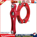 Bike Water Bottle Holder Adapter Double Screws MTB Cup Rack Clip (Red) Newly