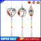 #A 3pcs Crystal Wind Chimes Ornament Light Catchers Window Hanging Craft Gift