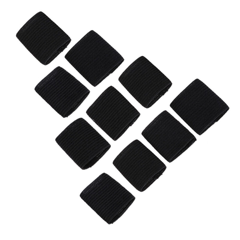 10PCS Stretchy Finger Sleeve Support Wrap Arthritis Guard Volleyball Sports