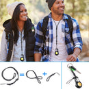 #A COB LED Mini Flashlight Keychain Torch Screwdriver Wrench Pocket Clip Lights