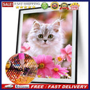 5D Cat Diamond Painting Cross Stitch DIY Kit Home Decor Craft Needlework