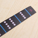 2pcs Violin Fiddle Finger Position Marker Tapes Fingerboard Stickers (4/4) Newly