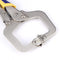 Multi-functional Flat Locking Grip Vise ?Pliers Carbon Steel C Clamp (11in)