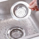 Stainless Steel Sink Strainer Floor Drainer Waste Stopper Filter w/Handle