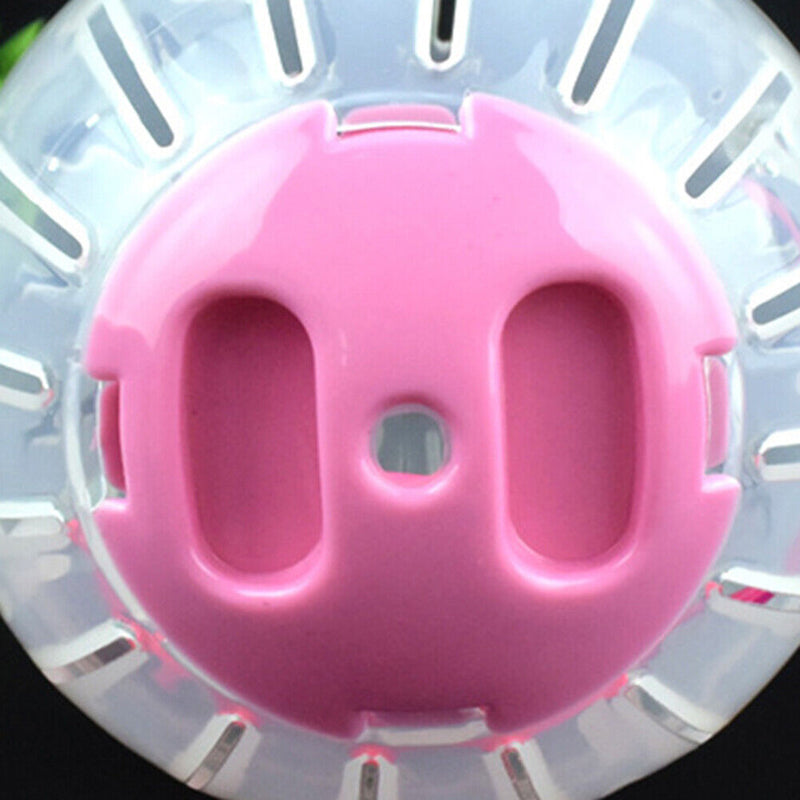 Rodent Mice Running Ball Hamster Exercise Small Pet Funny Toys (Pink 12cm) Newly