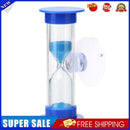 3min Hourglasses Children Teeth Brushing Timer with Suction Cup (Blue)