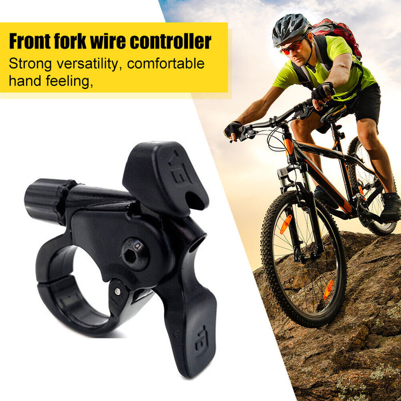 Remote Lockout Wire Control Lever MTB Bike Suspension Fork Switch (01)