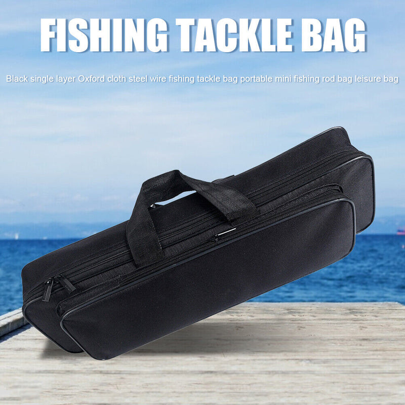 Mini Single-Layer Fishing Rod Bag Durable Multifunctional Fishing Tools Carrier