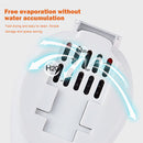 Toilet Brush with Holder Set Auto Wall-Mounted Deep-Cleaning (White) Newly