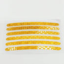 24x Universal Wheel Hub Stickers Car Bike Reflective Tire Rim Tape Strips D