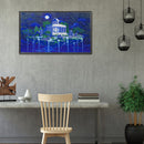 5D DIY Diamond Painting Moon Shrine Partial Drill Rhinestone Mosaic Art Pictu