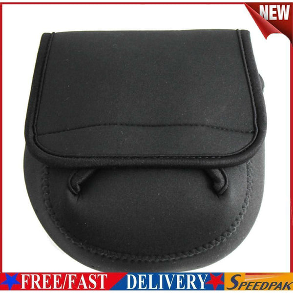 Fishing Bag Spinning Reel Protective Case Baitcasting Cover Pouch (M) #F