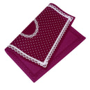 Heart Folding Washable Silicone Lace Dot Nail Art Hand Pad Manicure Mat(C) Newly