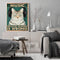 Retro Cat Poster Frameless Picture Oil Paint By Numbers Hand Painted Picture