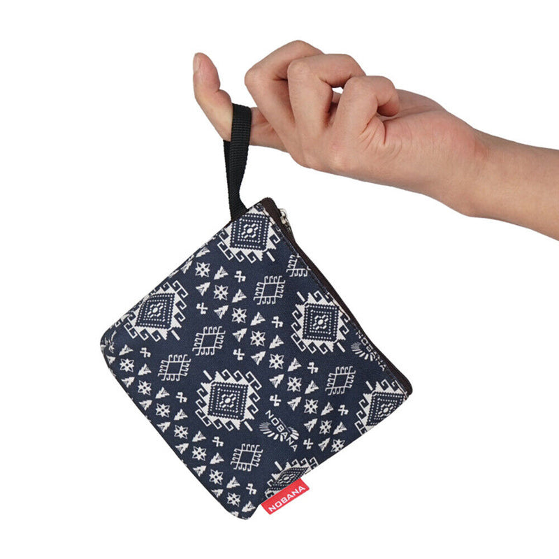 Outdoor Mini Cosmetic Storage Bag Makeup Pouch Oxford Cloth Zipper Organizer