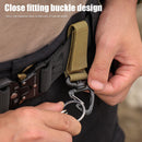 Triangle Backpack Hanging Buckle 360-Degree Rotation D-Shaped Hook (Khaki) Newly