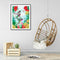 5D Bird Flower Mosaic Diamond Painting Drawing Partial Special Shape Drill Craft
