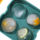 DIY Round Ice Ball Ice Tray Silicone Cocktail Bar Party Kitchen Molds (A) Newly