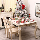 Ornament Crossweave Woven Plate Mats Christmas Table Mats Christmas Placemat