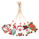 Double-sided Christmas Diamond Painting Crystal Pendant for Trees Window Xmas