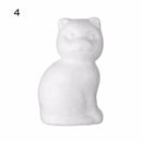 Decoration Christmas Gifts Animals Shape Foam Balls Styrofoam White Polystyrene
