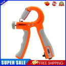 R-Shape Spring Hand Gripper Fitness Countable Hand Strength Grip (Orange)