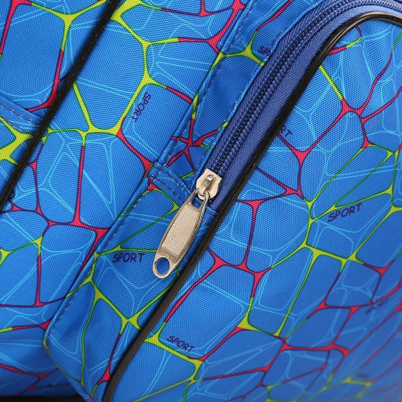 Unisex Large Capacity Travel Sport Portable Tote Sewing Machine Bags(Blue)