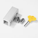 Aluminum Door Window Lock Restrictor Safety Sliding Cabinet Locks Door Stopper