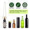Macrame Wine Bottle Carrier - Cotton Hanging Water Bottle Net Bag (2pcs)