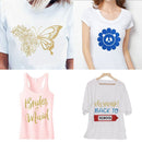 Heat Press Sewing Supplies HTV Heat Transfer Vinyl Iron On Heat Transfer Film