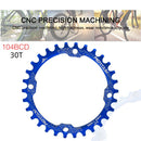 MOTSUV 104BCD Bicycle Chainring 30T MTB Bike Chain Wheel Crank Part (Blue) Newly