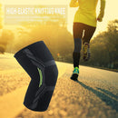 Nylon Sports Breathable Knee Pad Fitness Running Leg Support Protector (M)