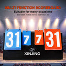 Basketball Volleyball Scoreboard Competition Referee 4-Digit Score Board Newly