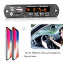 Wireless Bluetooth-compatible 5.0 12V MP3 WMA Decoder Car Audio USB FM Radio