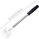 2pcs Golf Ball Retriever 8 Sections Telescopic Tool(White)