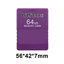 FMCB 1.966 Memory Card for Sony PS2 64MB Free McBoot Console Card (Purple)