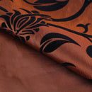 Chameleon Flocking Tablecloth Home Runners Dinner Table Flag Cover(Coffee)