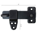 Black Cast Iron Gate Latch Wooden Barn Shed Doors, Gates, Farmhouse Set Of 2
