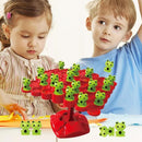 Balanced Tree Frog Frog Balance Counting Toys Frog Balance Board Game Gift`
