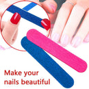 Double Sided Sandpaper Nail Files STRAIGHT Fine Grit I1D3 File E2N0