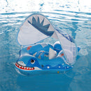 #A Sunscreen Swimming Ring Cute Inflatable Kids Safety Water Toys Float Swim Cir