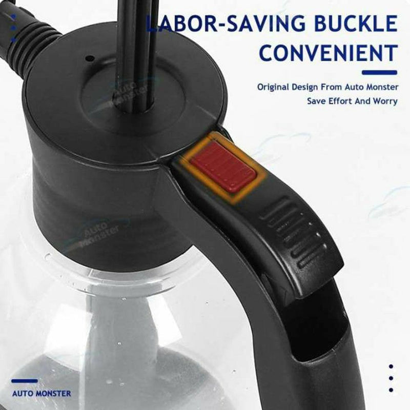 Water Jet Air Pressure Foam Kettle Watering Can Spray Bottle High Pressure