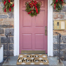 Christmas Floor Mat Tree Letter Non Slip Entrance Carpet (PJ210815-A005)